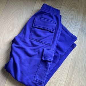 Aritzia Cozy Fleece Mega Cargo Sweatpant